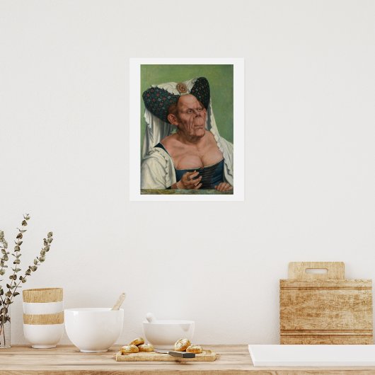 Quentin Massys、醜い公爵夫人、ca 1525 ポスター (キッチン)