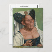 Quentin Massys、醜い公爵夫人、ca 1525 ポストカード (正面/裏面)