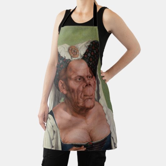 Quentin Matsys – グロテスクな老婦人 エプロン (インサイチュ)