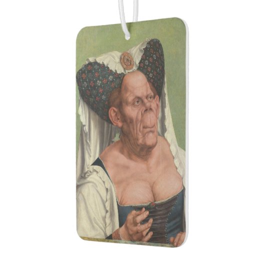 Quentin Matsys – グロテスクな老婦人 カーエアーフレッシュナー (左)