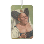 Quentin Matsys – グロテスクな老婦人 カーエアーフレッシュナー (裏面)
