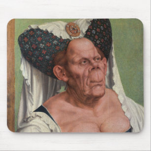 Quentin Matsys – グロテスクな老婦人 マウスパッド