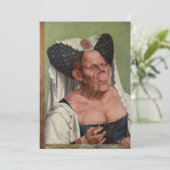 Quentin Matsys – グロテスクな老婦人 招待状 (スタンド正面)