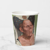 Quentin Matsys – グロテスクな老婦人 紙コップ (裏面)