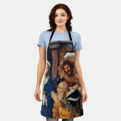 Quentin Matsys – マグィの崇拝 エプロン (着用した状態)