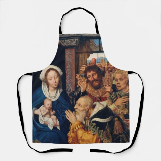 Quentin Matsys – マグィの崇拝 エプロン (正面)