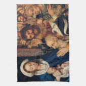Quentin Matsys – マグィの崇拝 キッチンタオル (縦)