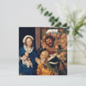 Quentin Matsys – マグィの崇拝 サンキューカード (スタンド正面)