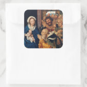 Quentin Matsys – マグィの崇拝 スクエアシール (バッグ)