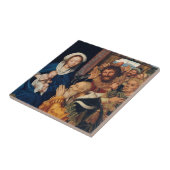 Quentin Matsys – マグィの崇拝 タイル (側面)