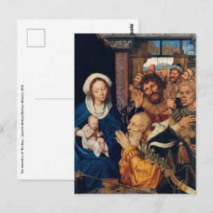 Quentin Matsys – マグィの崇拝 ポストカード