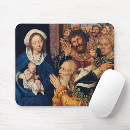 Quentin Matsys – マグィの崇拝 マウスパッド (マウス)