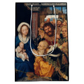 Quentin Matsys – マグィの崇拝 ミディアムペーパーバッグ (裏面)