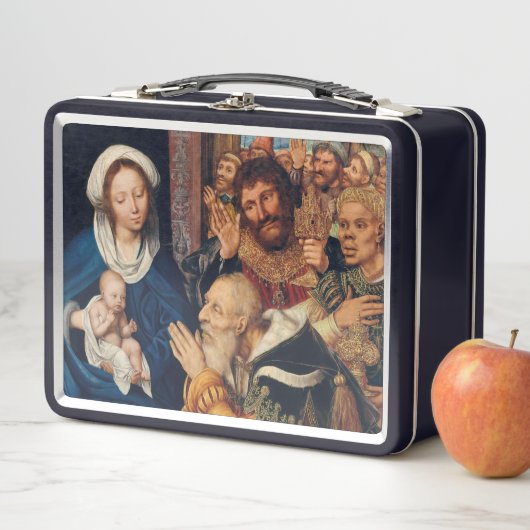 Quentin Matsys – マグィの崇拝 メタルランチボックス (インサイチュ)