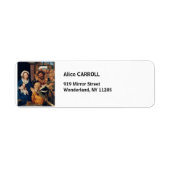 Quentin Matsys – マグィの崇拝 ラベル (正面)