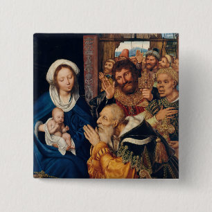 Quentin Matsys – マグィの崇拝 缶バッジ