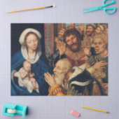 Quentin Matsys – マグィの崇拝 薄葉紙 (クラフト)