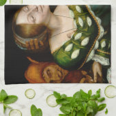 Quentin Matsys – 一致した恋人 キッチンタオル (折り畳み)