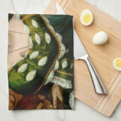 Quentin Matsys – 一致した恋人 キッチンタオル (四つ折り)