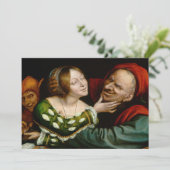 Quentin Matsys – 一致した恋人 サンキューカード (スタンド正面)