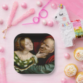 Quentin Matsys – 一致した恋人 ペーパープレート (パーティー)