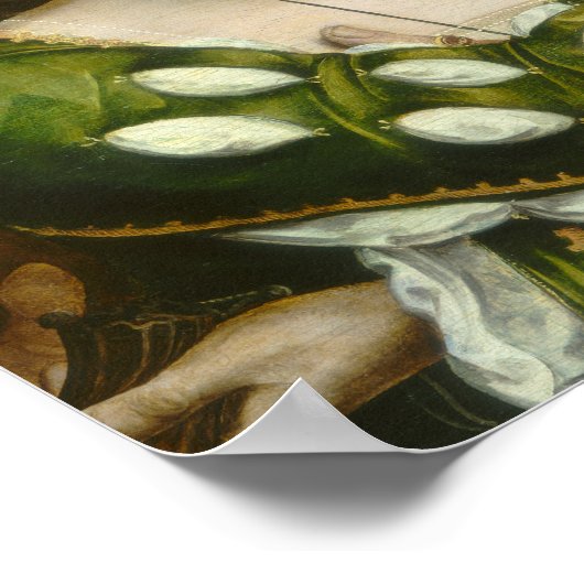 Quentin Matsys – 不適合の恋人 ポスター (角)