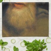 Quentin Matsys – 老人の頭 キッチンタオル (折り畳み)