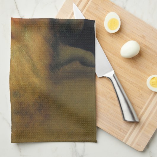 Quentin Matsys – 老人の頭 キッチンタオル (四つ折り)