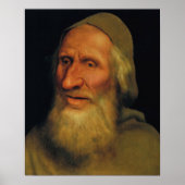 Quentin Matsys – 老人の頭 ポスター (正面)