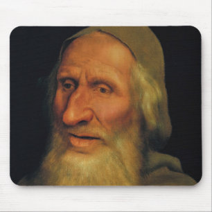 Quentin Matsys – 老人の頭 マウスパッド