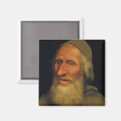 Quentin Matsys – 老人の頭 マグネット (正面/裏面)