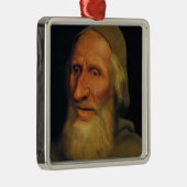 Quentin Matsys – 老人の頭 メタルオーナメント (右)