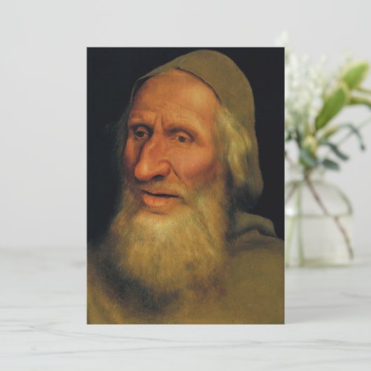 Quentin Matsys – 老人の頭 招待状 (スタンド正面)