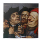 Quentin Matsys – 購買契約 タイル (正面)