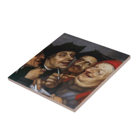 Quentin Matsys – 購買契約 タイル (側面)