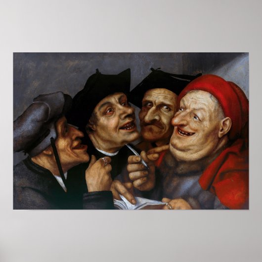 Quentin Matsys – 購買契約 ポスター (正面)