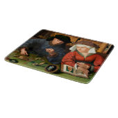Quentin Matsys – 金貸し手とその妻 カッティングボード (角)