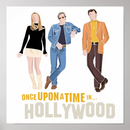 Quentin Tarantino Once Upon A Time In Hollywood Mi ポスター (正面)