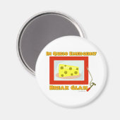 Queos Emergency Break Glassで マグネット (正面/裏面)