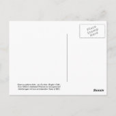 Quercus pedunculata : syn.Q robur.(English Oak) ポストカード (裏面)