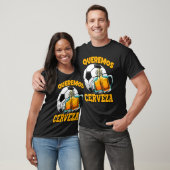 Queremos Cerveza Camiseta私たちはビールサッカーファンが欲しい Tシャツ (ユニセックス)