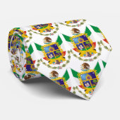 Queretaro公式のメキシコの記号のロゴ紋章付き外衣 ネクタイ (ロール)