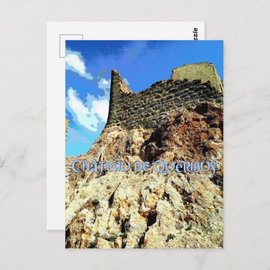 Queribus fortress poster ポストカード (正面/裏面)