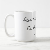 Qu'estセリウムのque leはマグをbuppen コーヒーマグカップ (左)