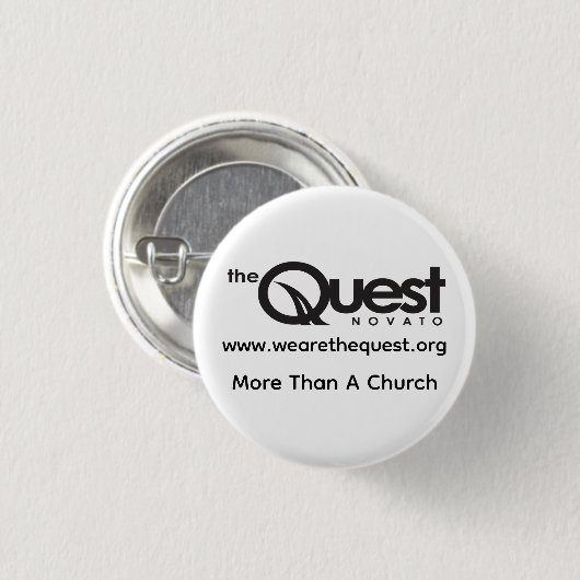 Quest Button 缶バッジ (正面&裏面)