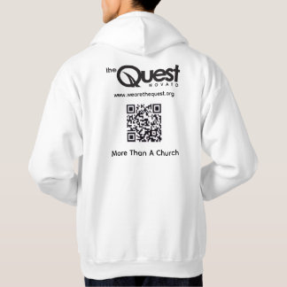 Quest Hoodie with Logo and QR Code パーカ