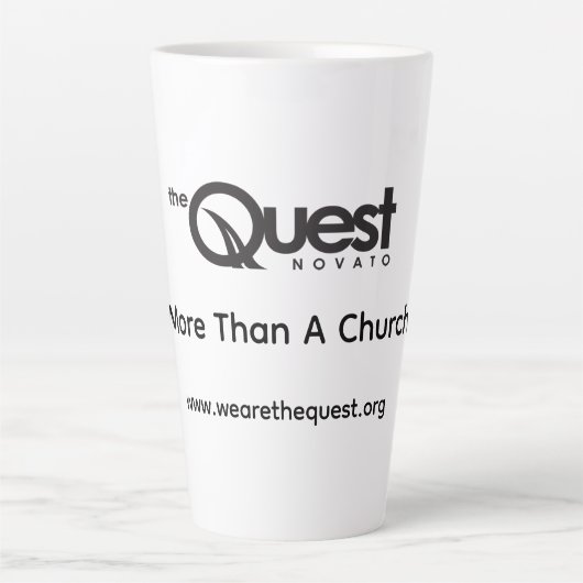 Quest Latte Mug カフェラテマグ (正面)