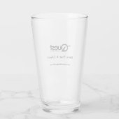 Quest Pint Glass タンブラーグラス (裏面)