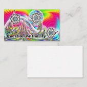 Question Authority ( you may change the words ) 名刺 (正面/裏面)