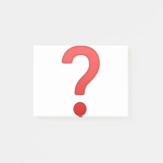 Question Mark ポストイット